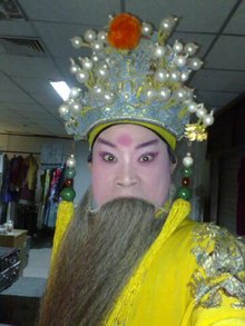 豫剧《三打金枝》唐王 刘忠河饰演