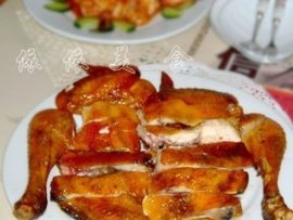 脆皮蜜汁烤鸡