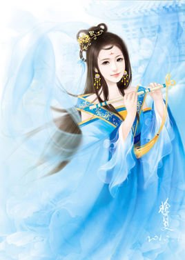 醉思凡·吹箫跨鸾