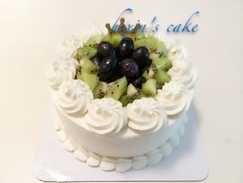 淡奶油裱花蛋糕