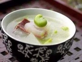蚕豆冬瓜皮瘦肉汤