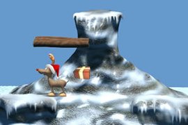 圣诞鹿收集礼物