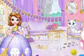 小公主打扫房间