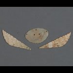 五代玉步摇帽花