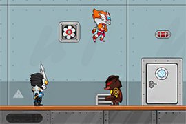 铠甲勇士拿瓦双人冒险无敌版