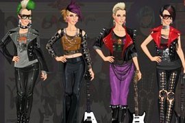 朋克美女小游戏