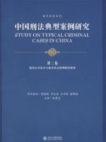 中国刑法典型案例研究.第二卷:危害公共安全与