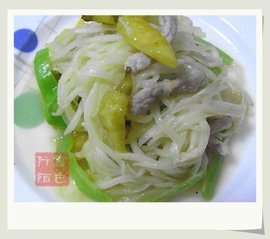泡椒嫩姜肉丝