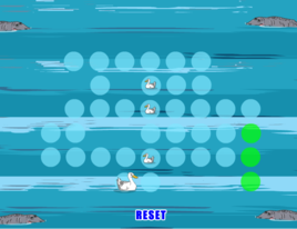 鸭妈妈带小鸭回家