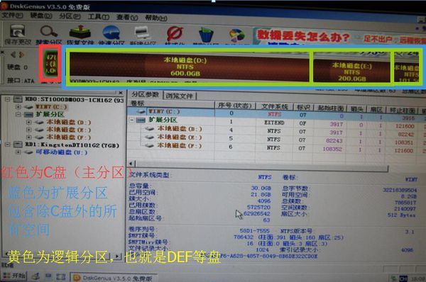 硬盘分区扩展_linux扩展根分区_固态硬盘和机械硬盘的分区