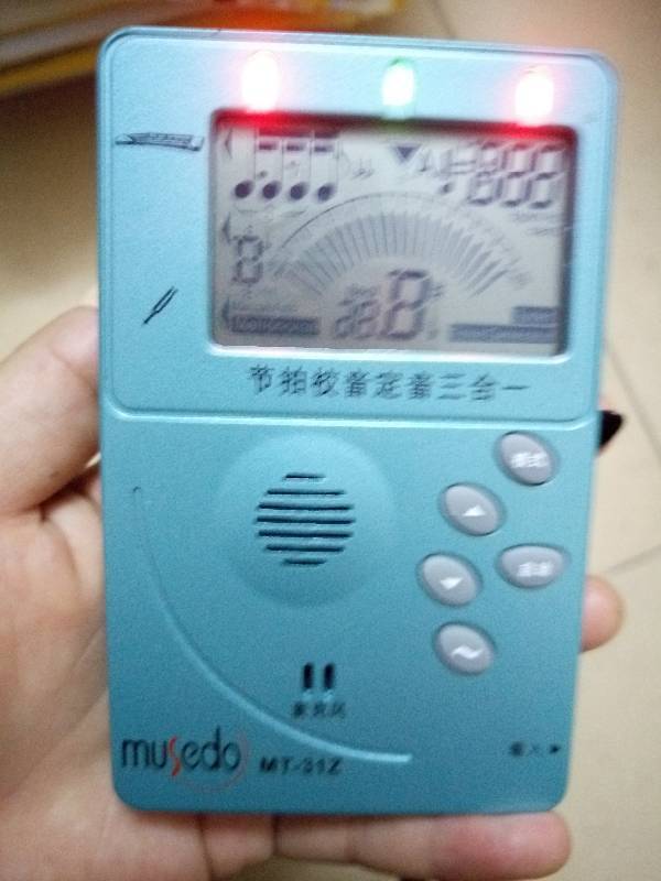 我的古筝调音器变成这样了,有没有大神知道怎