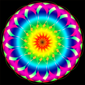 Photoshop制作炫彩万花筒动画教程_360问答