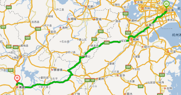 上海到南昌理工学院多少公里_360问答
