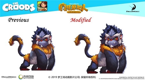 《疯狂原始人》手游特殊“战吼”宠物介绍