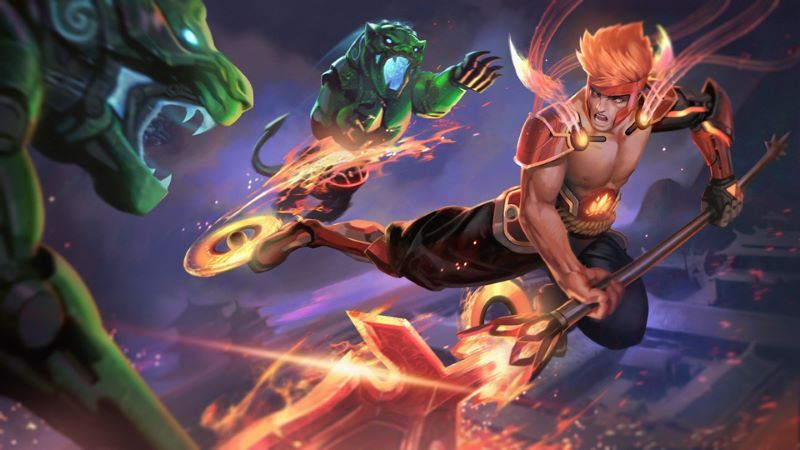 中国神话英雄哪吒降临《虚荣》春节版本