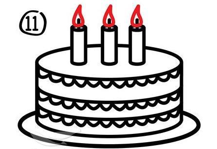 儿童画蛋糕怎么画_360问答