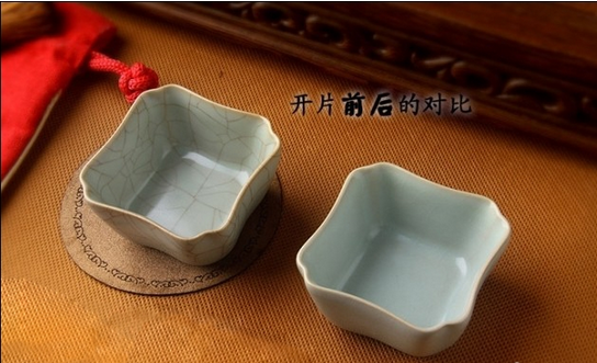 汝窑茶杯怎样开片_360问答