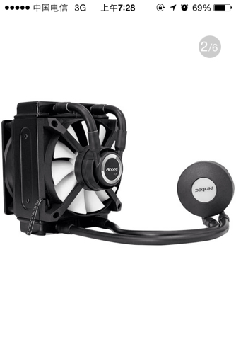 请问电脑\/水冷高手!我买的安钛克H2O 050一体