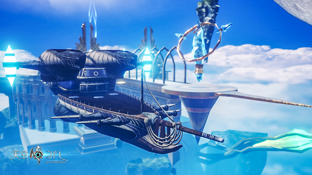 虚幻4引擎打造惊艳画面  《天空之门》魔幻史诗由你开启(国产游戏虚幻三引擎打造)