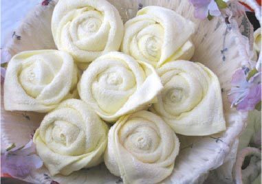 毛巾折法 怎么样折成玫瑰花_360问答