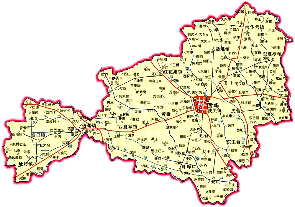西华县位于河南省东部,隶属于周口市管辖.